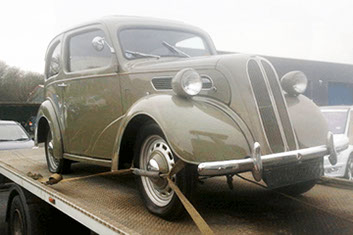Classic car delivery and transportation with Paul Gordon Transport
